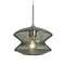 Besa Lighting Zen Cord Pendant, Moss Bubble, Satin Nickel Finish, 1x60W Incandescent 1JT-ZENMS-SN - alternate 1